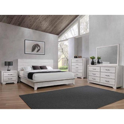 White Sands Platform Bedroom Set - bellafurnituretv
