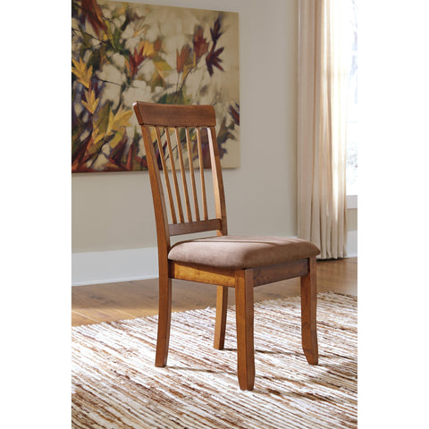 Berringer Rustic Brown Side Chair, Set of 2 - bellafurnituretv