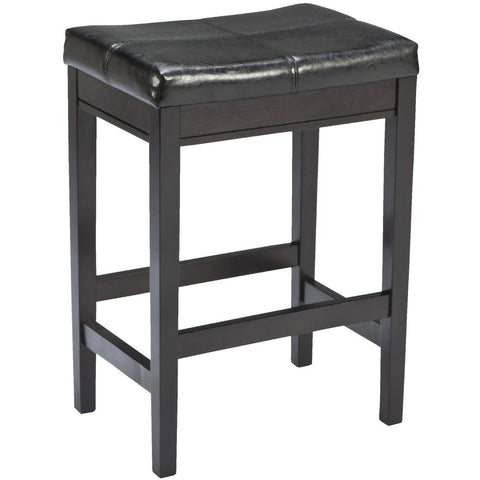 Kimonte Brown Bar Stool, Set of 2 - bellafurnituretv