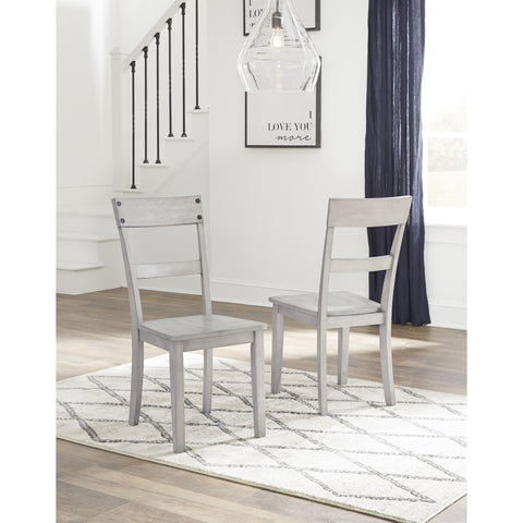 Loratti Gray Side Chair, Set of 2 - bellafurnituretv