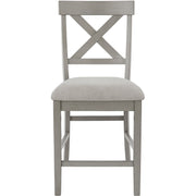 Parellen Gray Counter Height Chair, Set of 2 - bellafurnituretv
