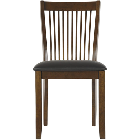 Stuman Medium Brown Side Chair, Set of 2 - bellafurnituretv