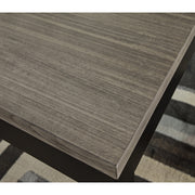 Dontally Gray/Brown Dining Table - bellafurnituretv