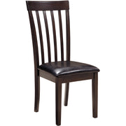 Hammis Dark Brown Side Chair, Set of 2 - bellafurnituretv