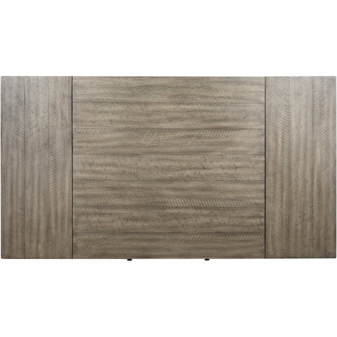 Skempton White/Light Brown Dining Table - bellafurnituretv