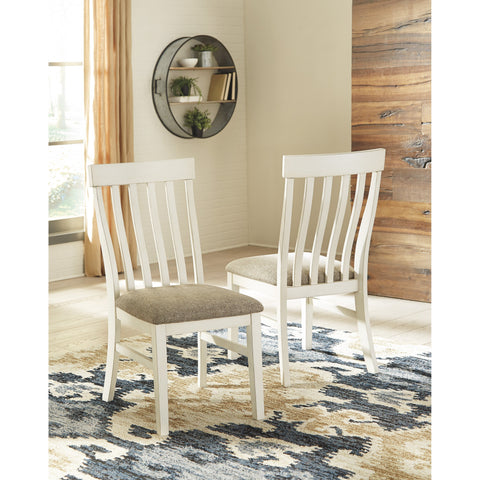 Bardilyn Antique White Side Chair, Set of 2 - bellafurnituretv