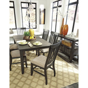 Dresbar Grayish Brown Dining Room Set - bellafurnituretv