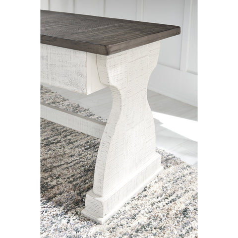 Braelow Gray/White 2-Piece Counter Height Table Set - bellafurnituretv