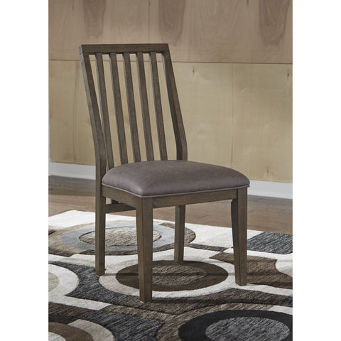 Kisper Beige Upholstered Side Chair, Set of 2 - bellafurnituretv