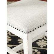 Valebeck White/Beige Upholstered Side Chair, Set of 2 - bellafurnituretv