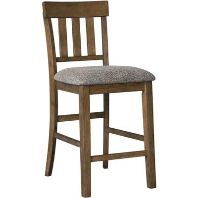 Flaybern Brown Counter Height Chair, Set of 2 - bellafurnituretv