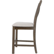 Moriville Beige Upholstered Counter Height Chair, Set of 2 - bellafurnituretv