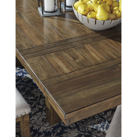 Moriville Grayish Brown Dining Table - bellafurnituretv