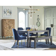 Trishcott Dark Brown Dining Room Set - bellafurnituretv