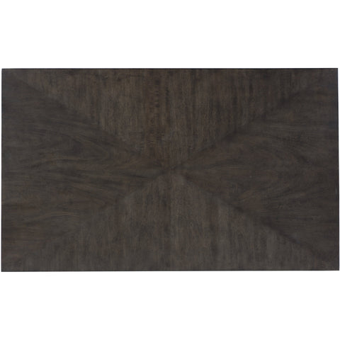 Trishcott Dark Brown Dining Table - bellafurnituretv