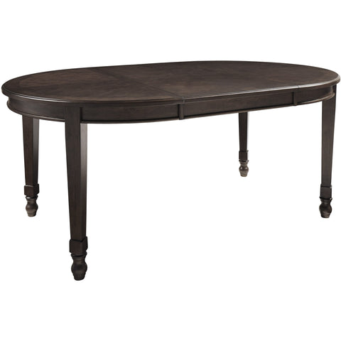 Adinton Reddish Brown Dining Table - bellafurnituretv