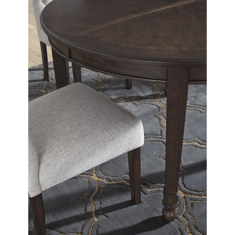 Adinton Reddish Brown Dining Table - bellafurnituretv