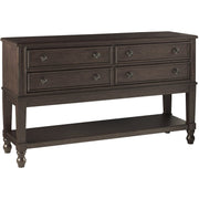 Adinton Reddish Brown Server - bellafurnituretv