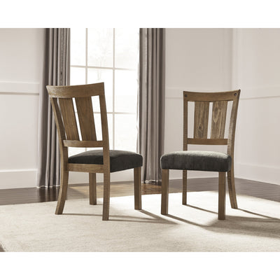Tamilo Brown Side Chair, Set of 2 - bellafurnituretv