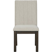 Dellbeck Beige Upholstered Side Chair, Set of 2 - bellafurnituretv