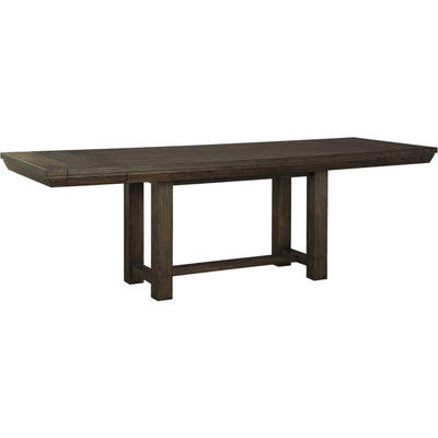 Dellbeck Brown Dining Table - bellafurnituretv