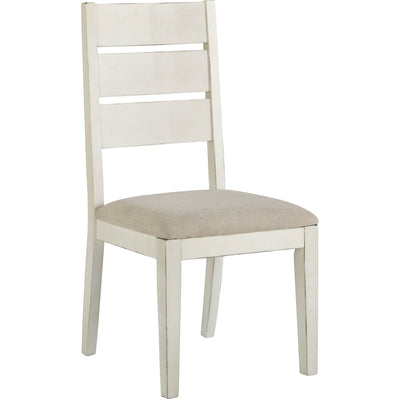 Grindleburg Antique White Side Chair, Set of 2 - bellafurnituretv