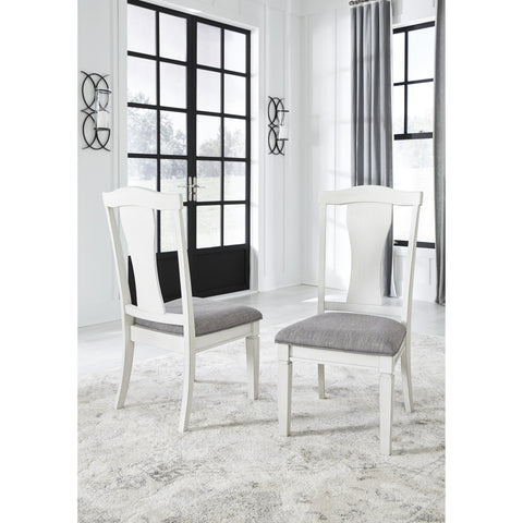 Nashbryn Gray/White Dining Room Set - bellafurnituretv