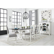 Nashbryn Gray/White Dining Room Set - bellafurnituretv