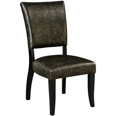 Summerford Brown Side Chair, Set of 2 - bellafurnituretv
