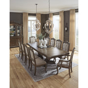 Charmond Brown Dining Table - bellafurnituretv