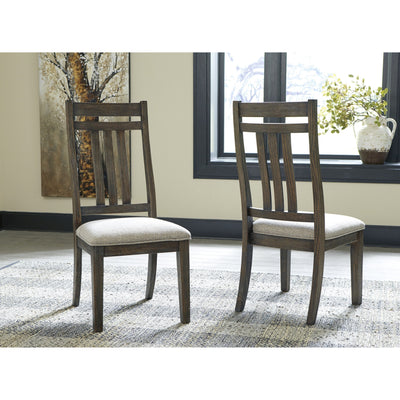 Wyndahl Rustic Brown Side Chair, Set of 2 - bellafurnituretv