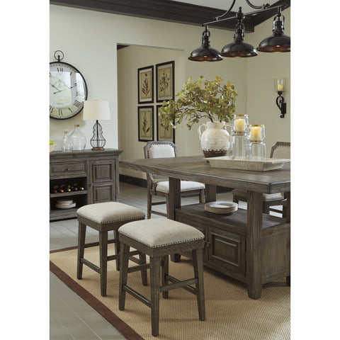 Wyndahl Rustic Brown Counter Height Table - bellafurnituretv