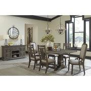 Wyndahl Rustic Brown Dining Room Set - bellafurnituretv