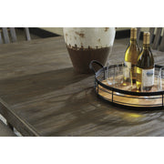 Wyndahl Rustic Brown Dining Table - bellafurnituretv