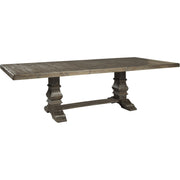 Wyndahl Rustic Brown Dining Table - bellafurnituretv