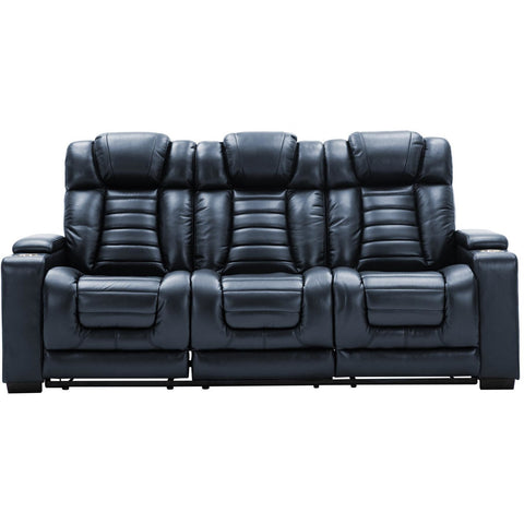 Collin Navy Power Reclining Sofa - bellafurnituretv