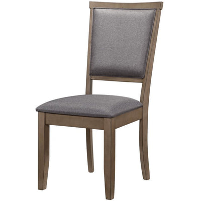 Adeline Gray Side Chair, Set of 2 - bellafurnituretv