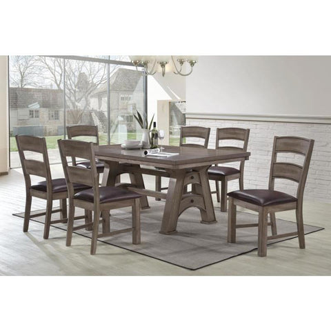 Matthew Gray Dining Room Set - bellafurnituretv