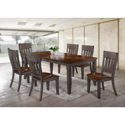 Marco Gray/Brown Dining Room Set - bellafurnituretv