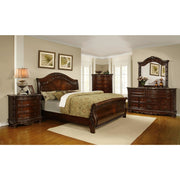 Ashton Brown Sleigh Bedroom Set - bellafurnituretv