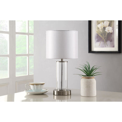 Violet White Table Lamp - bellafurnituretv