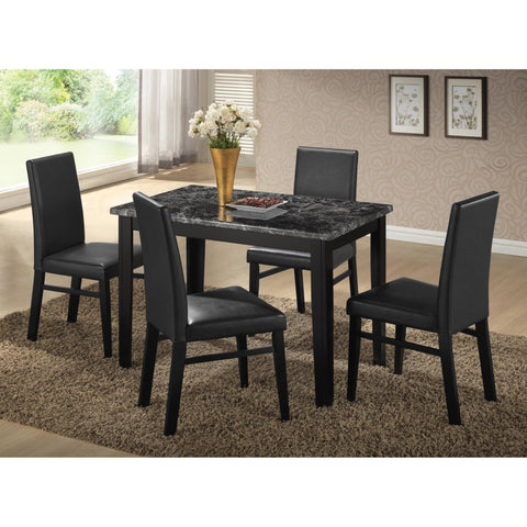 Harper Black Side Chair, Set of 2 - bellafurnituretv