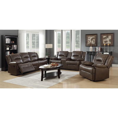 [SPECIAL] Layla Brown Reclining Living Room Set - bellafurnituretv