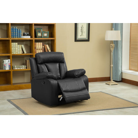 [SPECIAL] Colette Black Reclining Living Room Set - bellafurnituretv