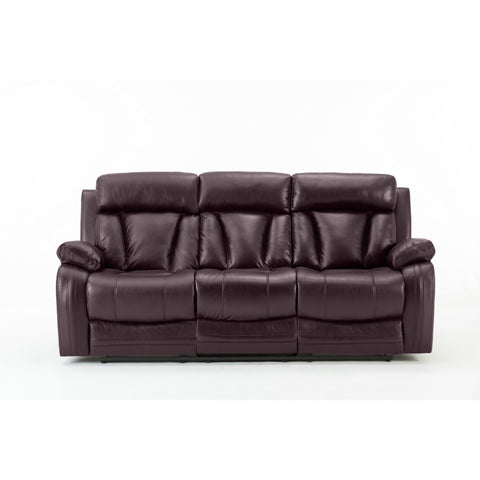 Colette Brown Reclining Sofa - bellafurnituretv