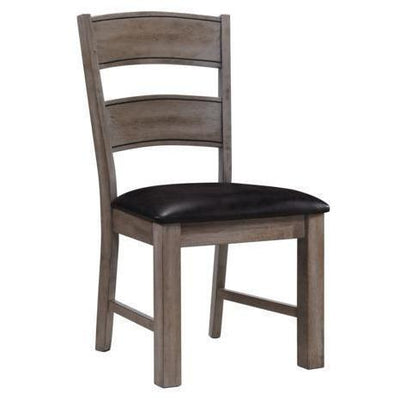 Matthew Gray Side Chair, Set of 2 - bellafurnituretv