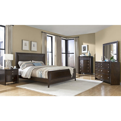 Empire Espresso Panel Bedroom Set - bellafurnituretv