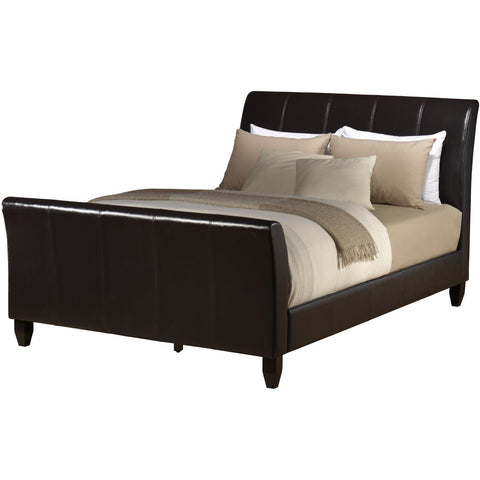 Jana Brown Full Bed - bellafurnituretv