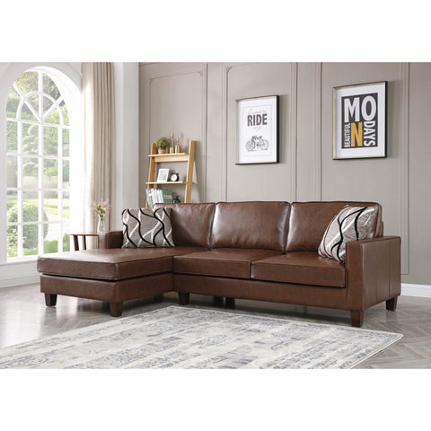 [SPECIAL] Glenbrook Brown Sectional - bellafurnituretv