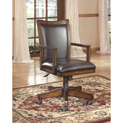 Hamlyn Home Office Swivel Desk Chair | H527 - bellafurnituretv